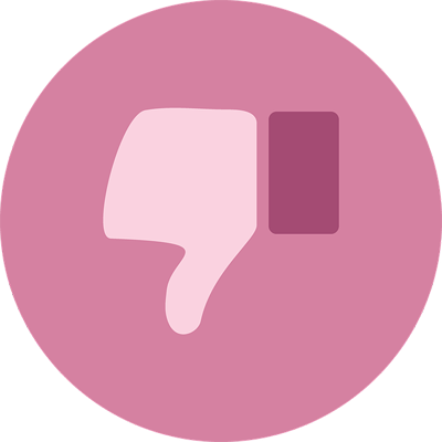 Thumbs down