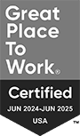 Great place to work, Certified 2024 USA logo